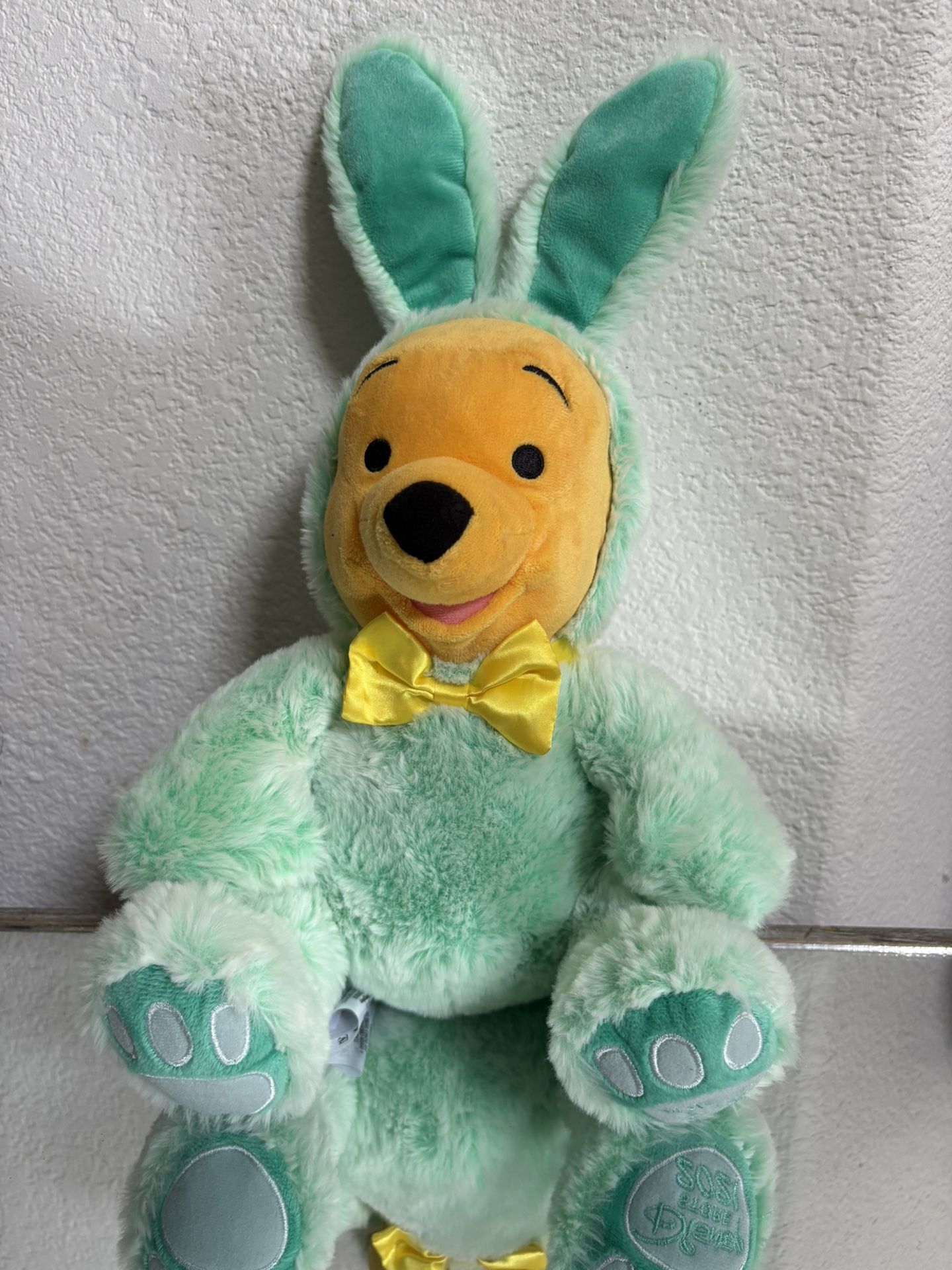 Disney Store 2021 Winnie the Pooh Easter Bunny Plush