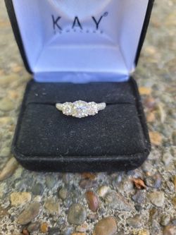 1 CT. TW 3 Stone Ring From KAY
