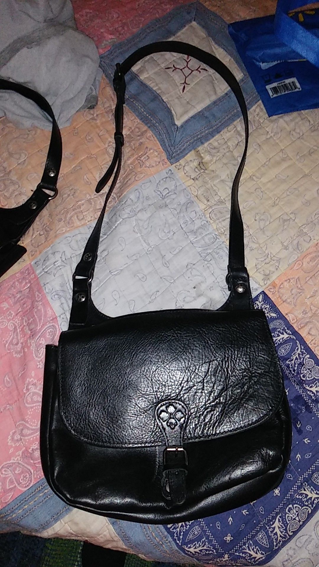Patricia Neal Italian leather purse