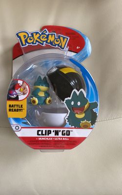Pokemon Clip And Go Munchlax Ultra Ball