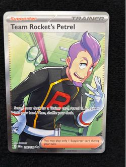 Team rocket’s petrel