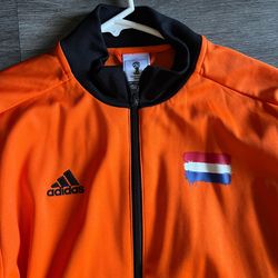 Adidas Netherlands track jacket sz S