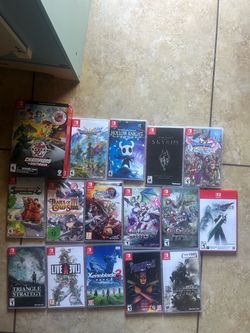 Nintendo Switch Games $25Each One Price Firm