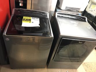 Whirlpool Cabrio/ Set Washer and Dryer/What To Wash/How to Wash/1 year warranty free delivery