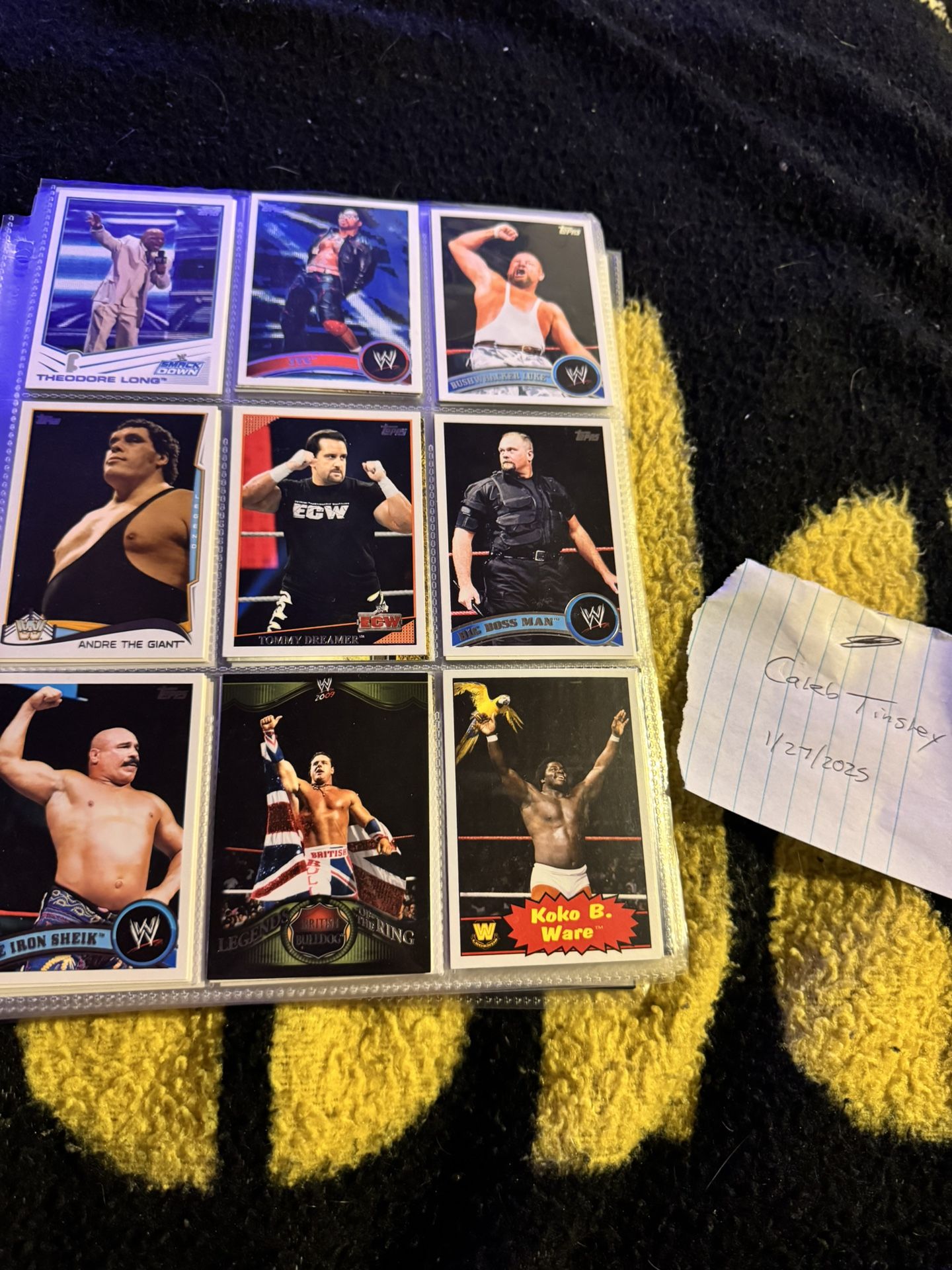 WWE Cards