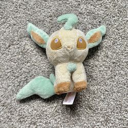 Pokémon Center Original Plush Leafeon Doll Pokédoll