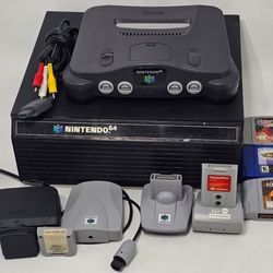 Nintendo 64 N64 Black NUS-001 USA