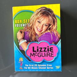 Lizzie McGuire: Vol. 1-Box Set (DVD, 2001) open box but the dvd’s sealed