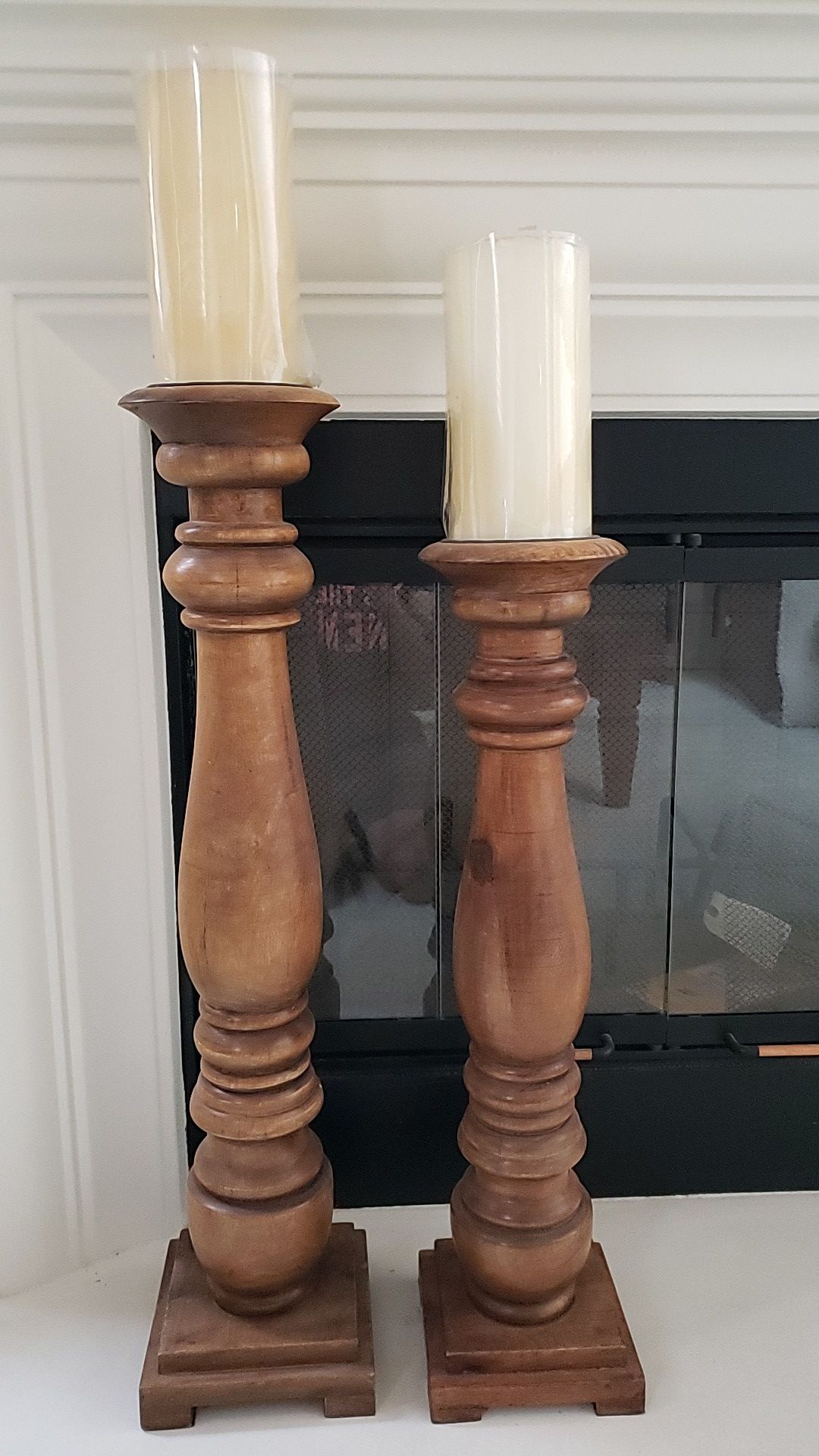 Decorative Pillar Candle Holders