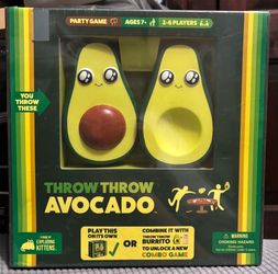 New Throw Throw Avocado Party Game - $10