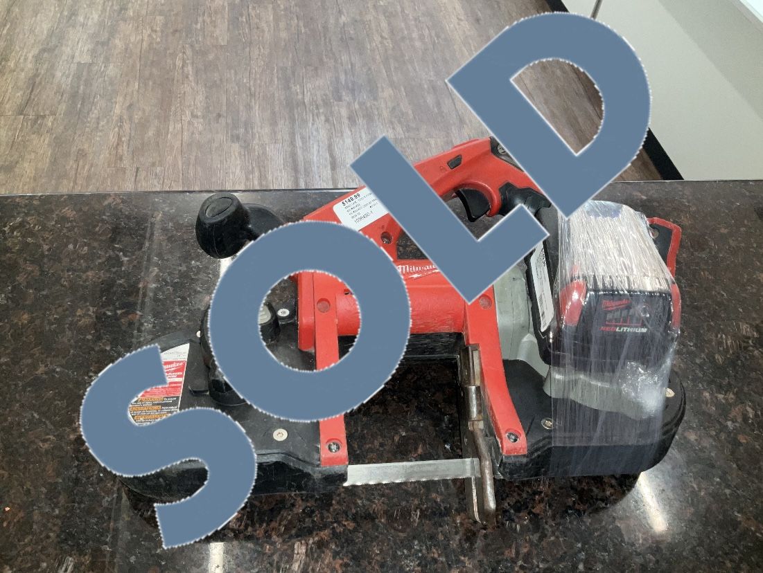 Milwaukee Band Saw With Battery