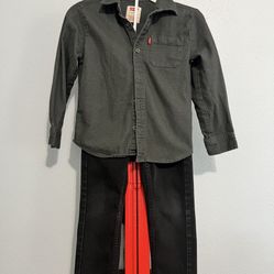 Boys Levi's Pants And Shirt Kids Size 6