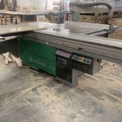 1997 Altendorf F45 Series Sliding 12 ft Table Saw Manufacting Woodworking 7.5 hp