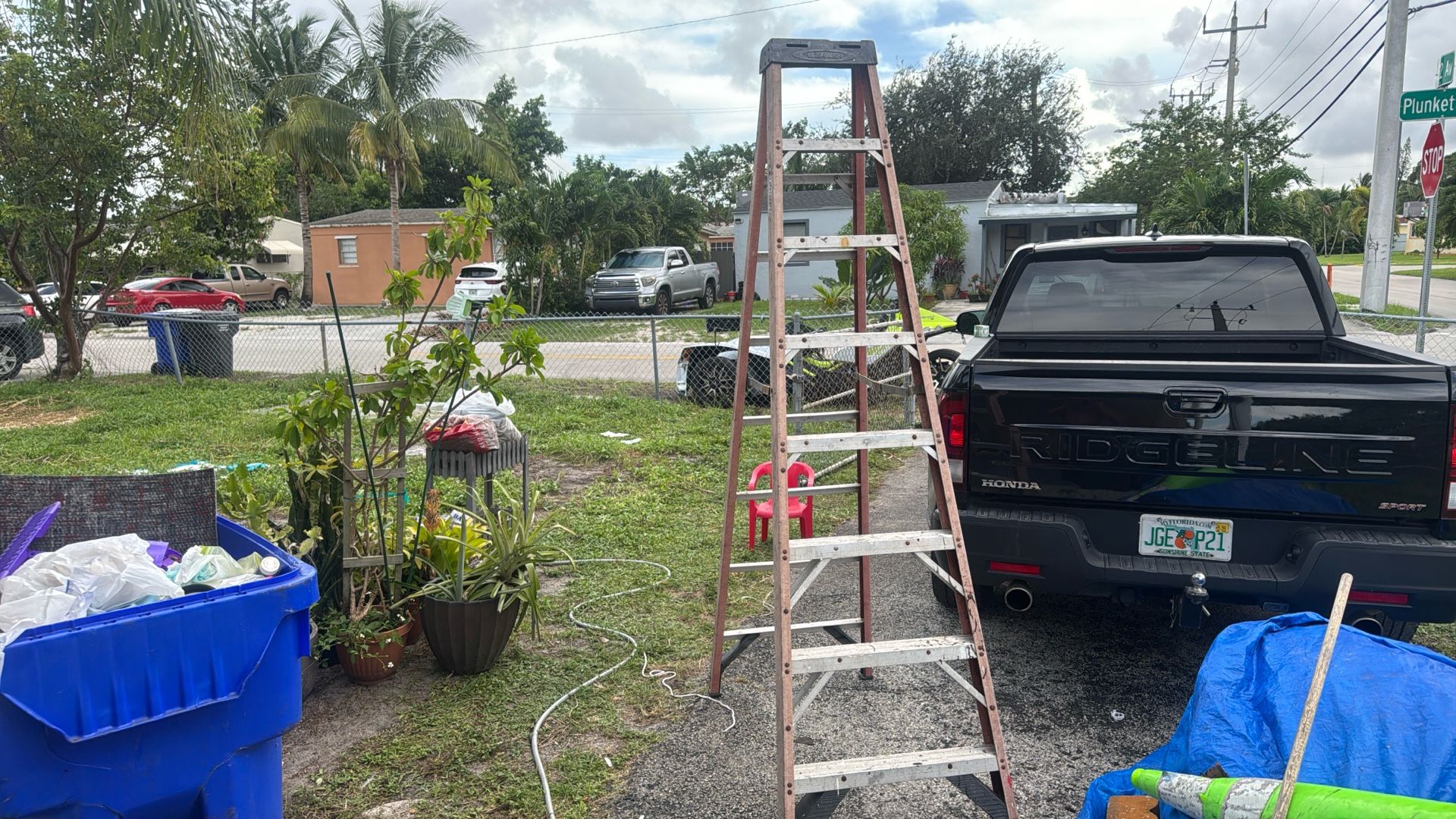 8’ Foot Werner Ladder Fiberglass