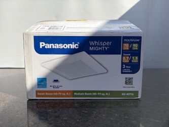 Panasonic Whisper Exhaust Bathroom Fan , Roof/Ceiling/WallMount