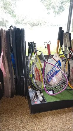 Racquetball and Tennis Racquets