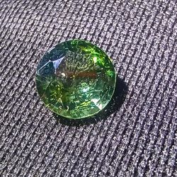 Green sapphire
