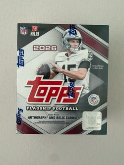 2026 Topps Flagship Football Mega Box