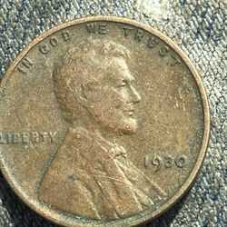 1930 penny no mint mark rare