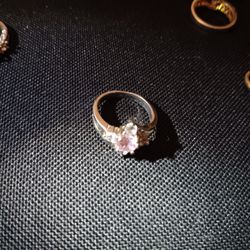 10k White Gold  Ring