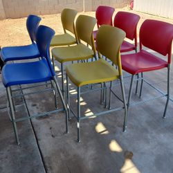 8 Stool Chairs