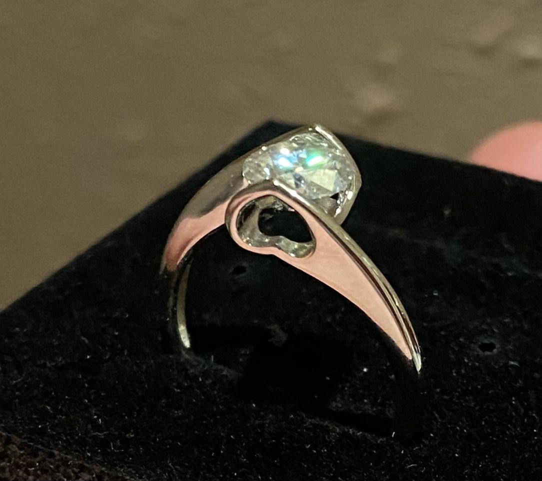 Diamond Moissanite Ring 