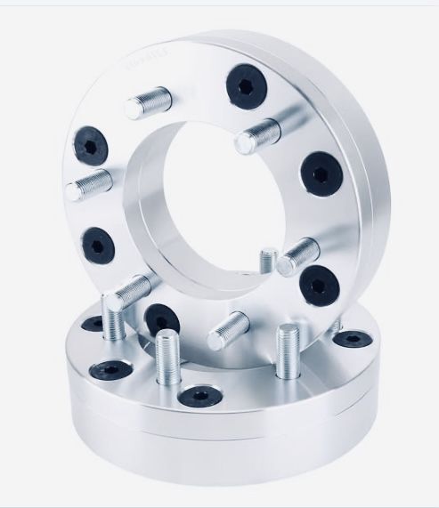 Two Chevrolet 1500 6- Lug 2” Spacers 6 x 5.5 With Bolts