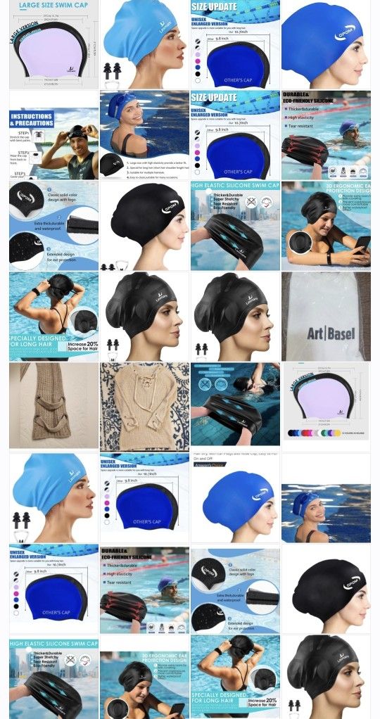 $5 Each Cloths Jewelry Figurenes Swim Cap