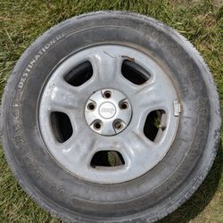 5 Bolt Jeep Rims And Tires 