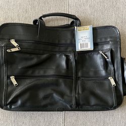 Brand New Philippe Amiel New York Men's Leather Document Laptop Bag