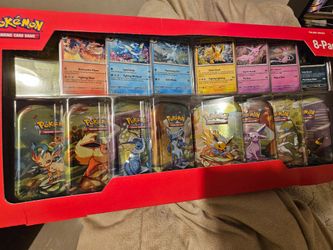 Pokemon Costco Prismatic Evolutions 8-Pack Mini Tins