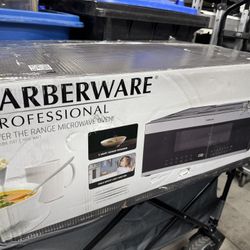 Like New Open Box Microwave Faberware Over The Range 