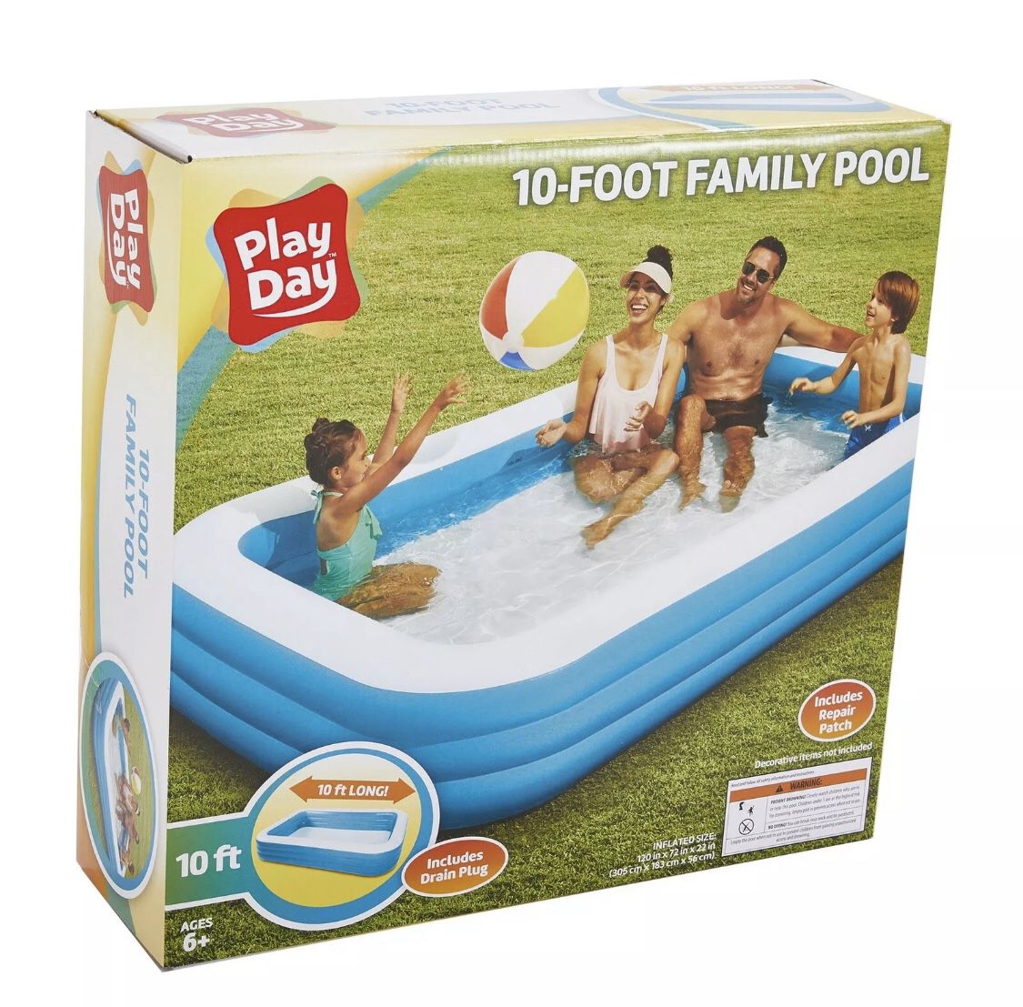 Play day pool 10ft brand new never been used