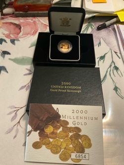 UK GOLD PROOF SOVEREIGNS - assorted: PART 1