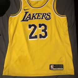 LA Lakers LeBron James Nike Home Jersey