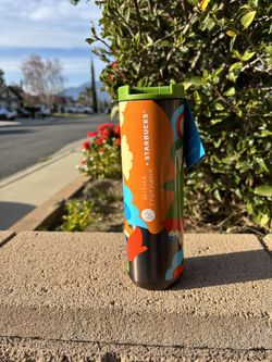 Starbucks 2025 Misha Tyutyunik Collection Stainless Steel Tumbler 16oz