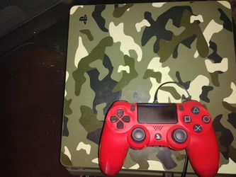 PS4 Call of duty world war II edition green camo for $100 ✨