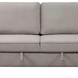 Sofa Bed Love Seat Velbet Gray