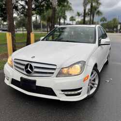 2014 Mercedes Benz C Class Beige Interior 