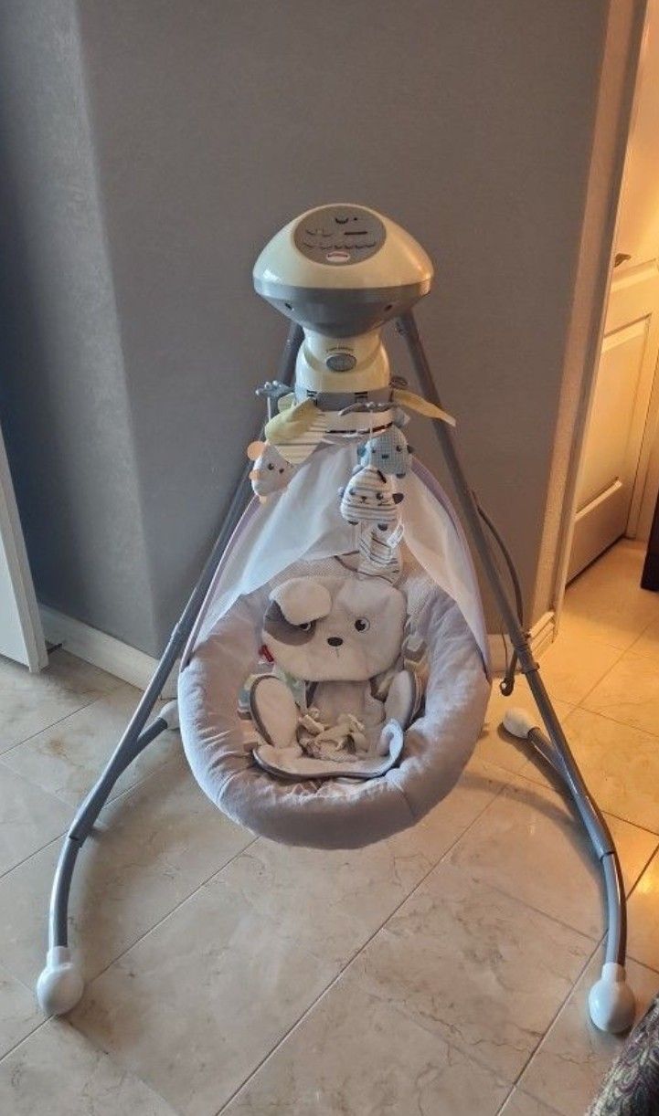 Fisher Price Cradle And Swing For Baby