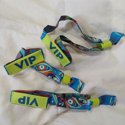 VIP EDC WRIST BANDS * SUNDAY ONLY * 9 OF THEM