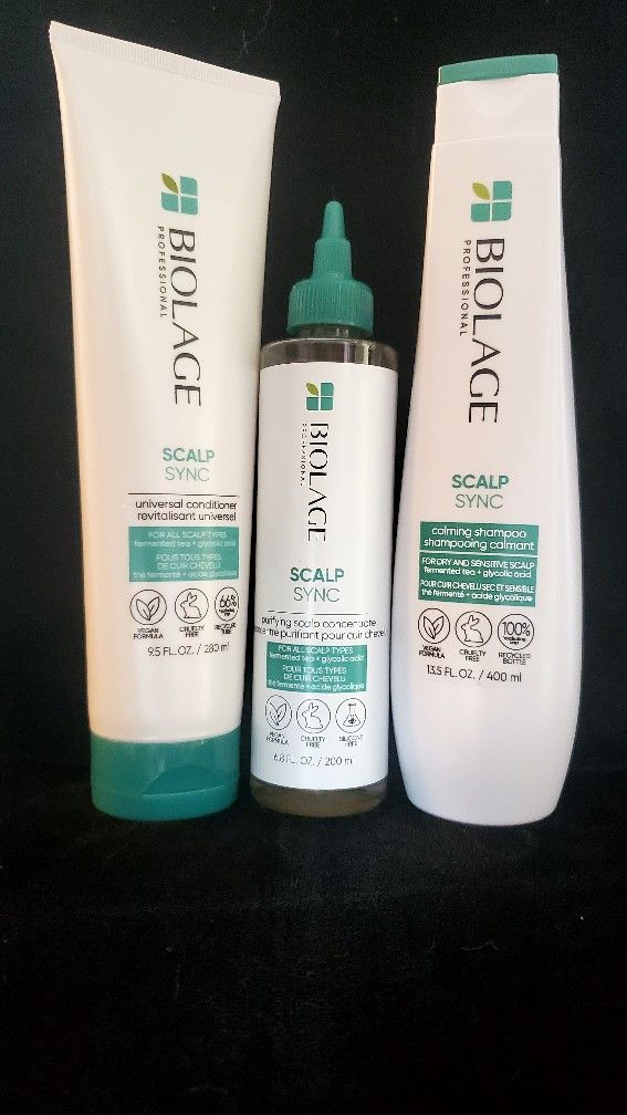 Biolage Dry Scalp Sync System NEW 