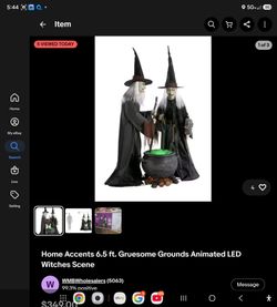 Gruesome Gruesome Animatronic Witches
