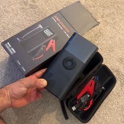 Jump Starter with Air Compressor, 2500A 150PSI Portable Car Battery Jump Starter Pack, 12V Jump Box with USB Fast Charge, for up to 9.0 Gas/8.0L Diese