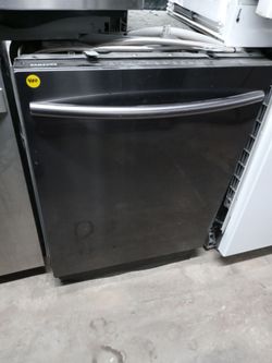 Samsung black stainless steel dishwasher with stainless tub - Free delivery