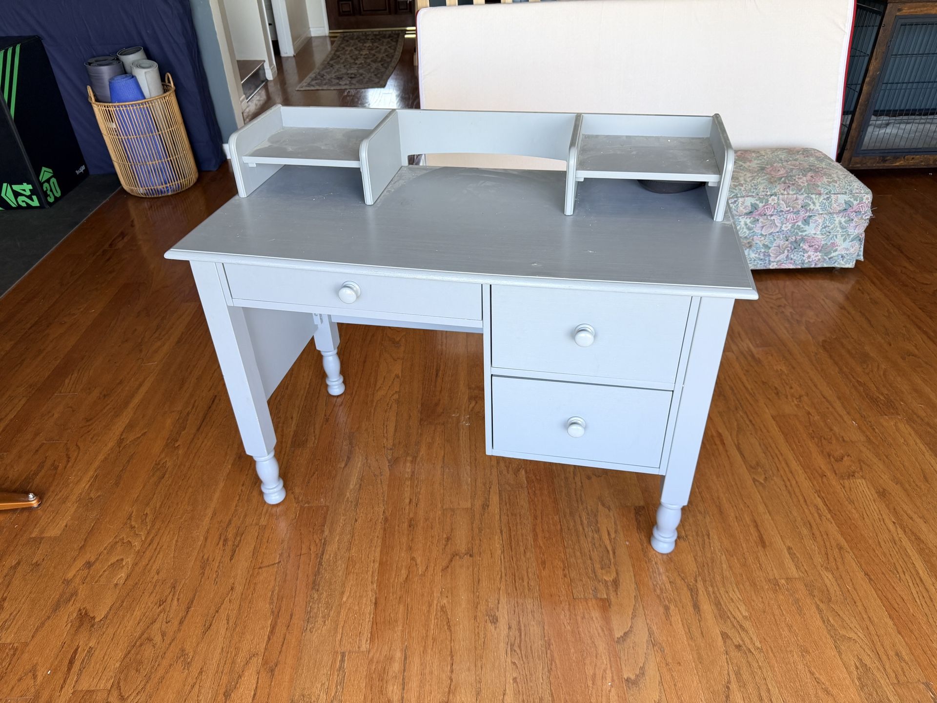 Pottery Barn Bed & Desk Set
