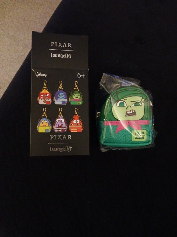 Disgust Loungefly Backpack Charm