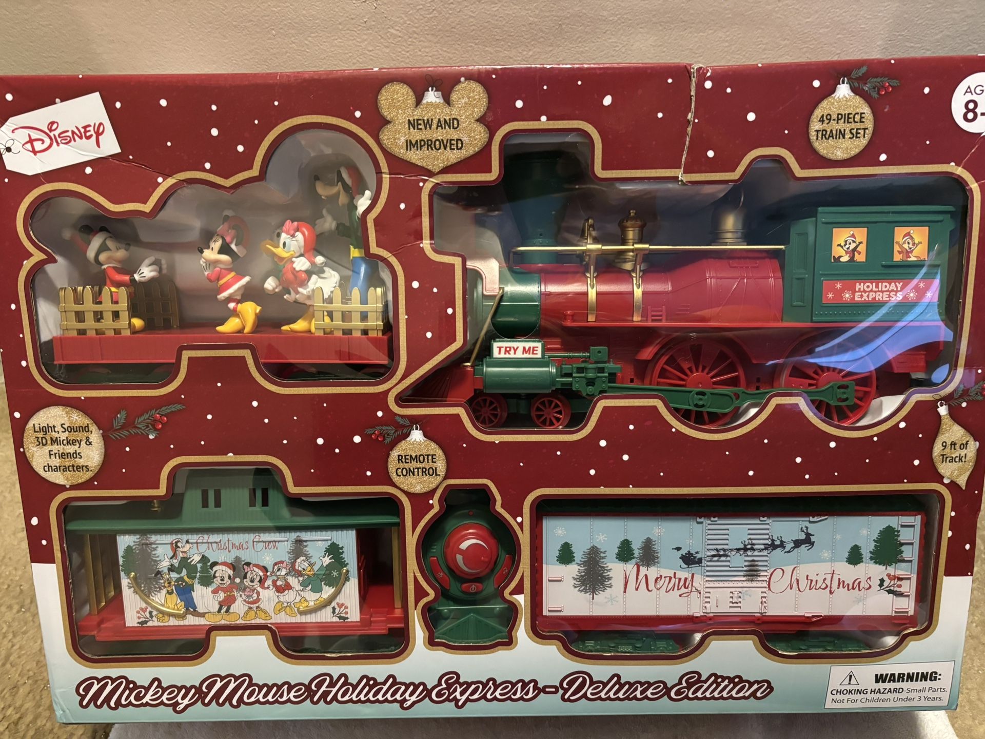 Mickeys Deluxe Train Set