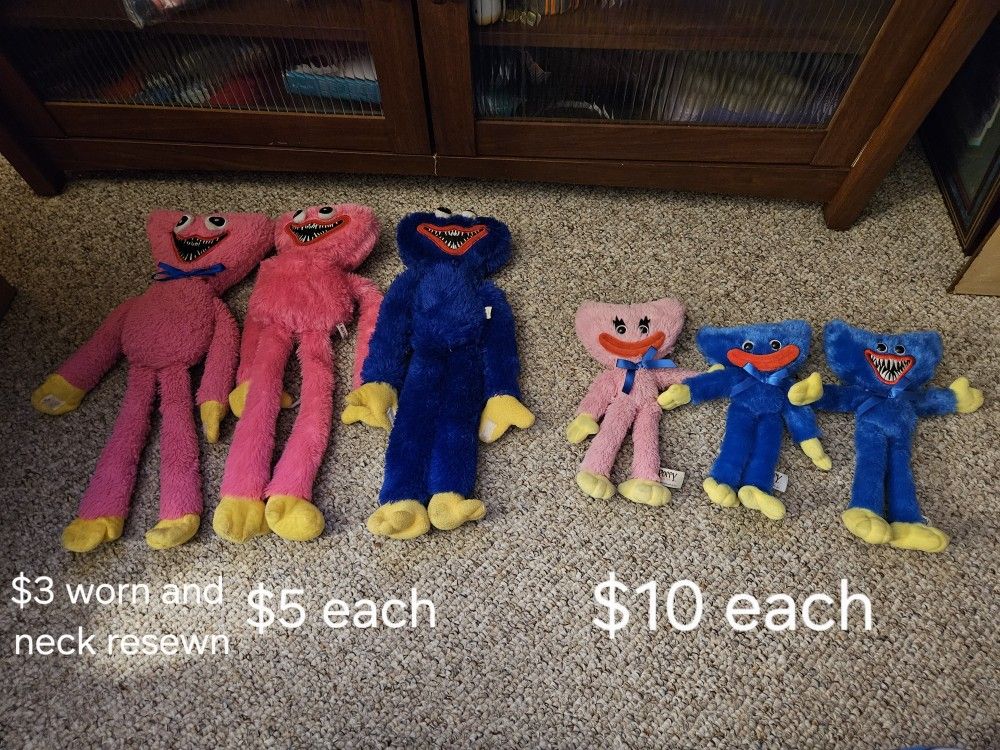 Poppy Playtime Plushs