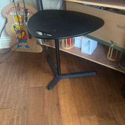 Adjustable Side Table. Bed Side Table Goes Up To  4ft